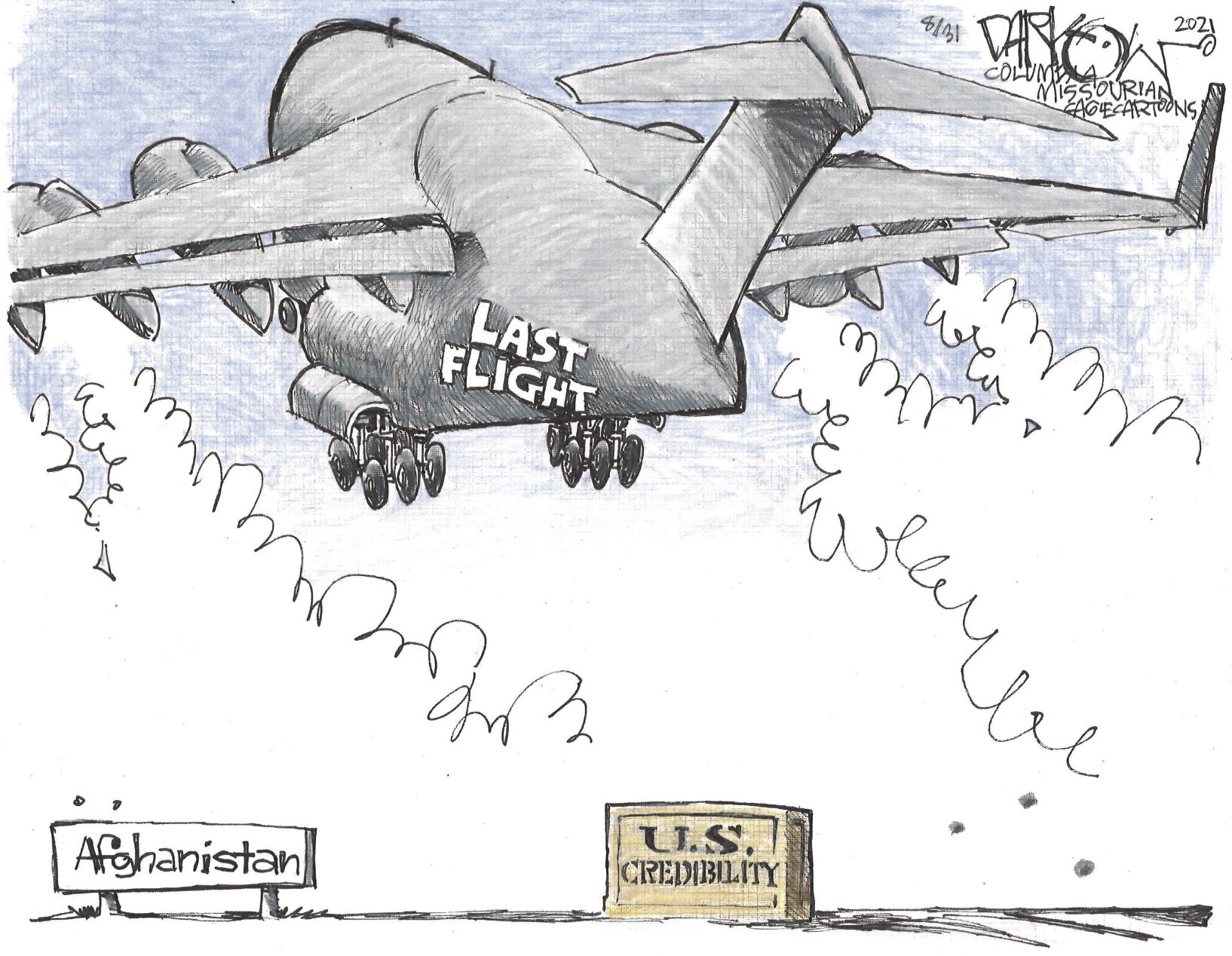 Left behind